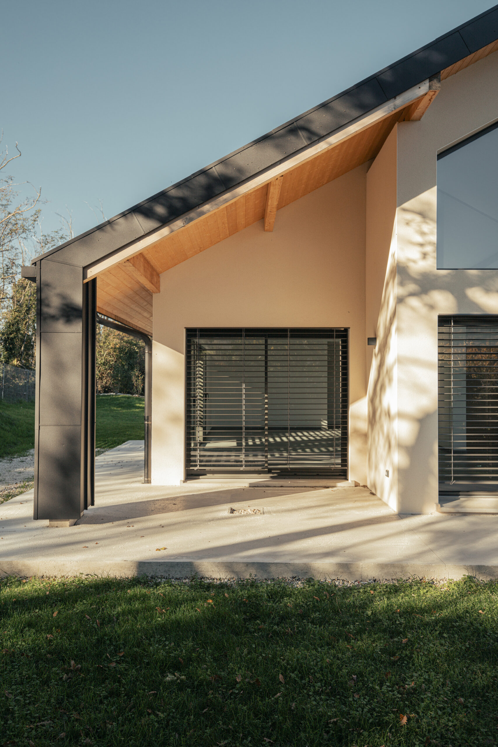 Projet réalisé par Maison Alpes Savoie sur la commune de chambéry, vue partielle