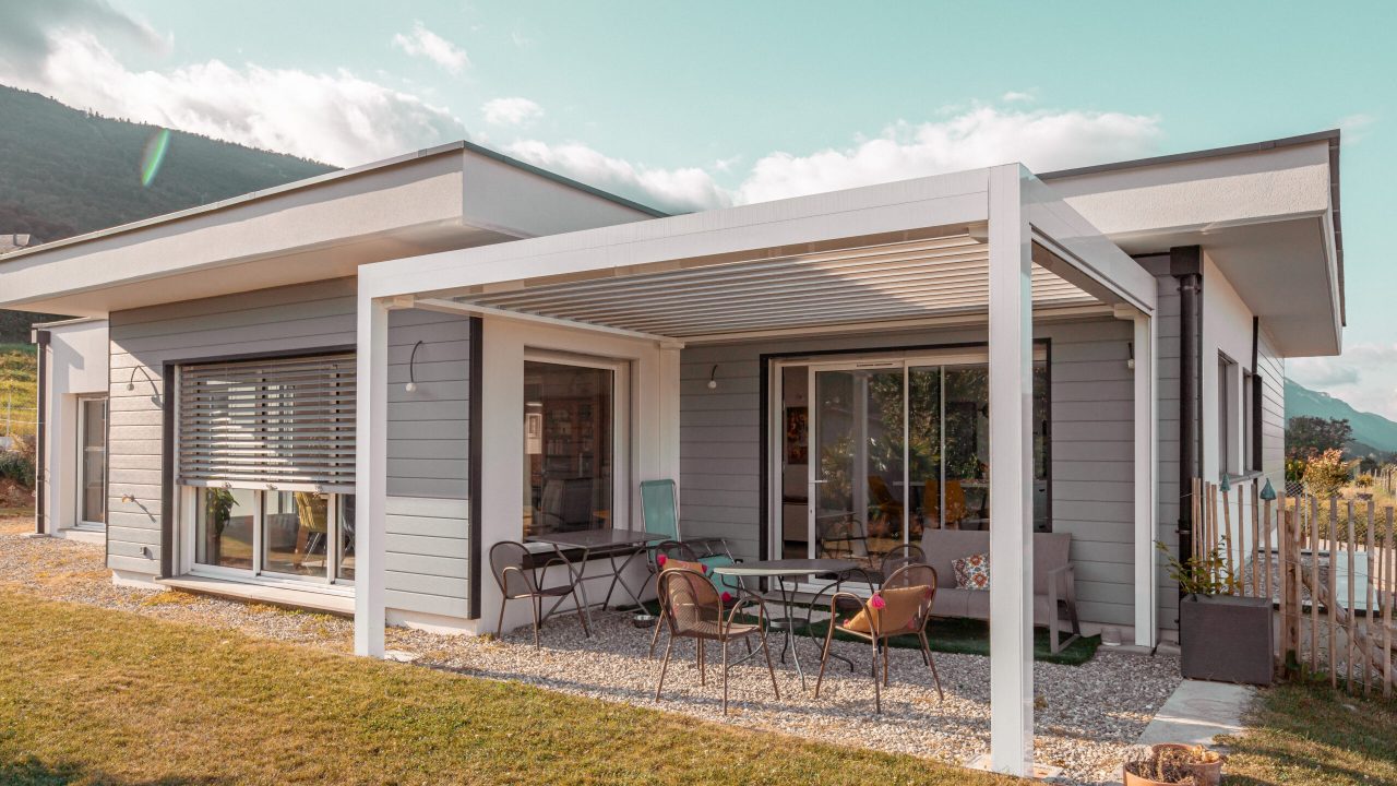 Maison individuelle construite par Maisons Alpes Savoie à la Motte Servolex, en Savoie.