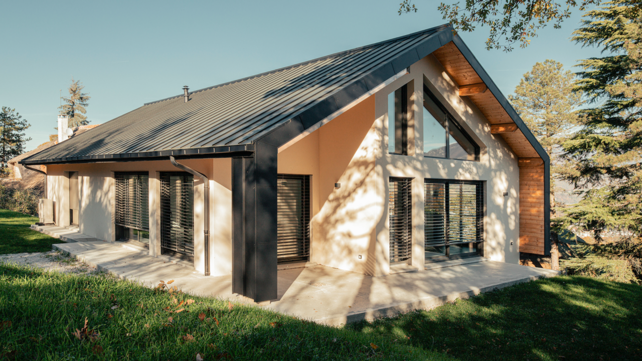 Projet réalisé par Maison Alpes Savoie sur la commune de chambéry,